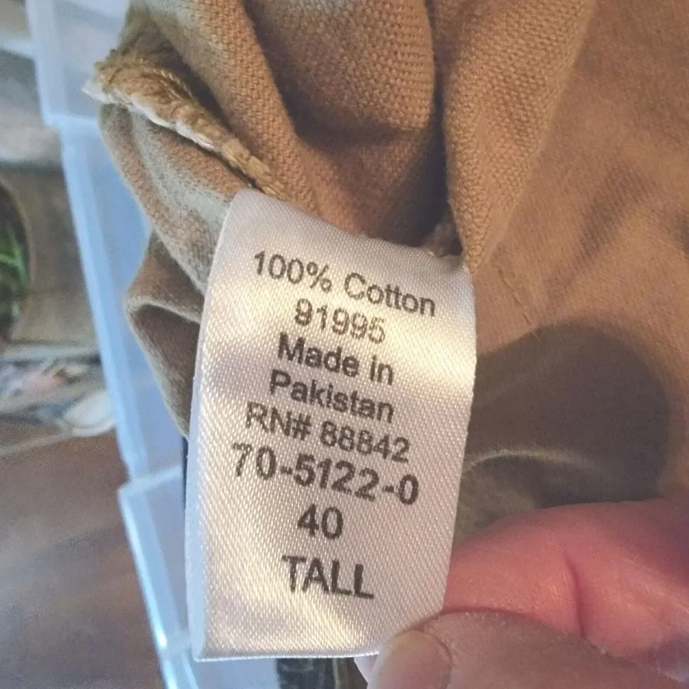 Boulder Creek Tan Cargo Shorts Size‎ 40 Tall